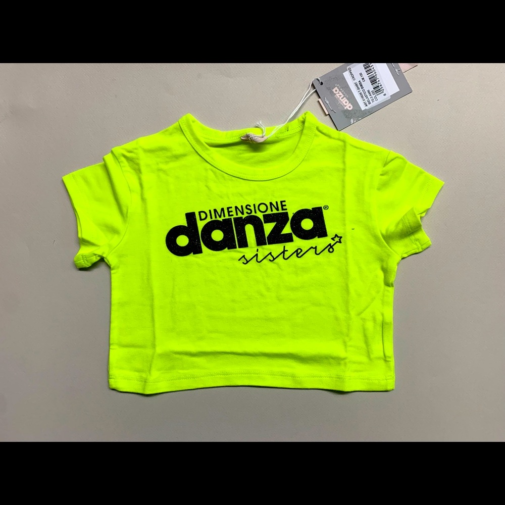 DIMENSIONE DANZA Neon Cropped Top